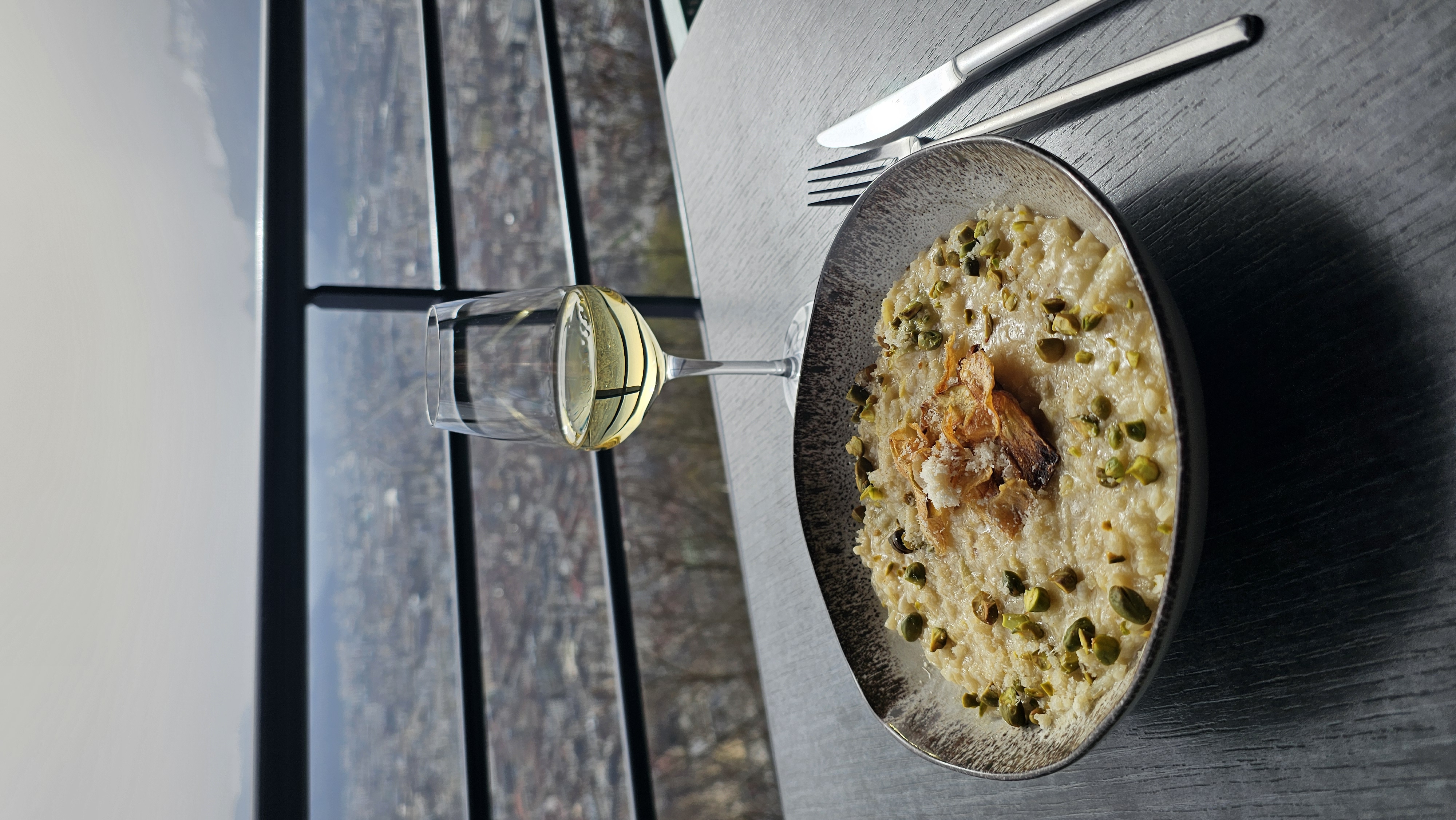 Risotto pistache